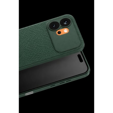 Huawei Honor 600 Thermax Silikon Kılıf - Koyu Yeşil