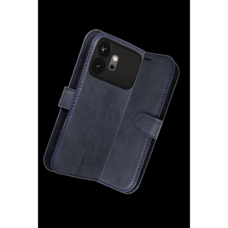 Huawei Honor 600 Trend S Plus Kapaklı Kılıf - Lacivert