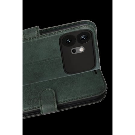Huawei Honor 600 Trend S Plus Kapaklı Kılıf - Yeşil