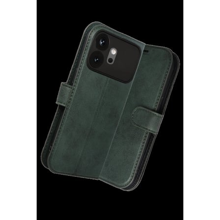 Huawei Honor 600 Trend S Plus Kapaklı Kılıf - Yeşil