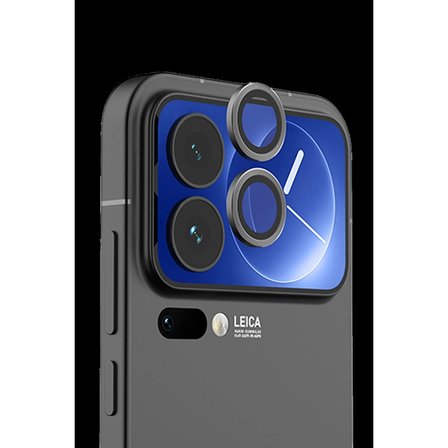 Newface Xiaomi Mi 17 Pro Max Raze Metal Kamera Lens - Siyah