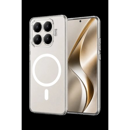 Newface Xiaomi Mi 17t Combo Sert Şeffaf Magsafe Kapak - Şeffaf