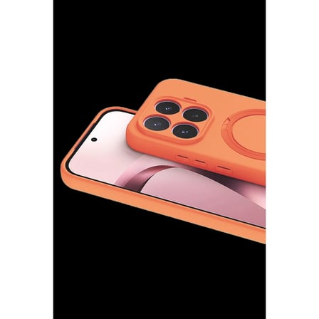 Newface Xiaomi Mi 17t Regal Magsafe Standlı Kapak - Turuncu