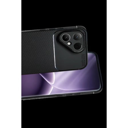 Tecno Pova Curve 2 5g Auto Focus Karbon Kapak - Siyah