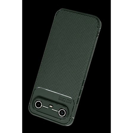Tecno Spark Slim 5G Auto Focus Karbon Kapak - Koyu Yeşil