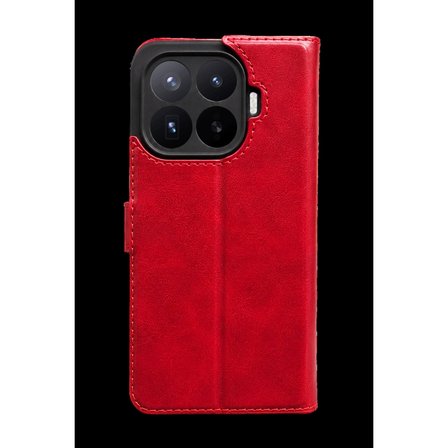 Xiaomi Mi 17t Pro Trend S Plus Kapaklı Kılıf - Kırmızı