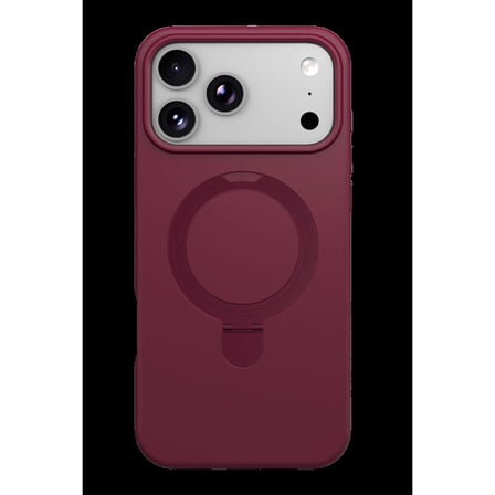 Newface Apple İphone 18 Pro Max Regal Magsafe Standlı Kapak - Bordo