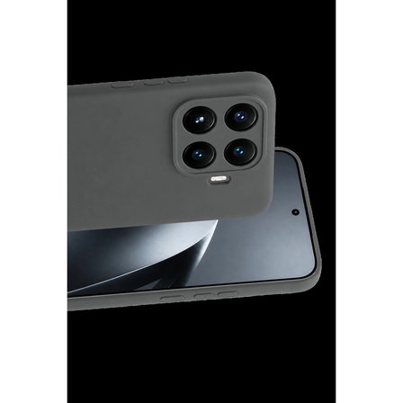 Xiaomi Mi 17t Pro Nano İçi Kadife Silikon - Gri