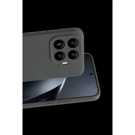 Xiaomi Mi 17t Nano İçi Kadife Silikon - Gri