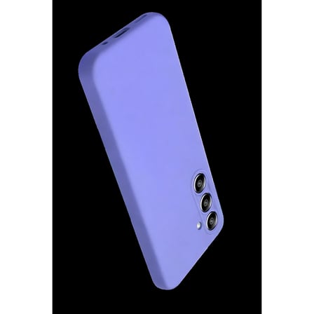 Samsung Galaxy A27 5g Nano İçi Kadife Silikon - Lila