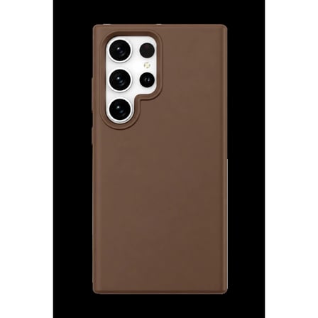 Newface Samsung Galaxy S24 Ultra Kılıf First Silikon - Kahverengi