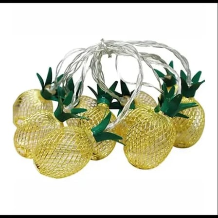 2 Metre 10 LED Pilli 2 Kademeli Ananas Led Işık