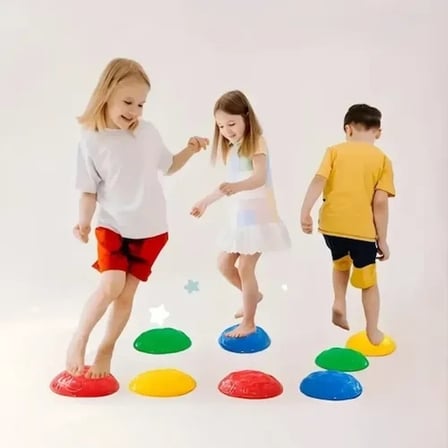 Çocuk Yarım Küre Denge ve Koordinasyon Adası 6'lı Set