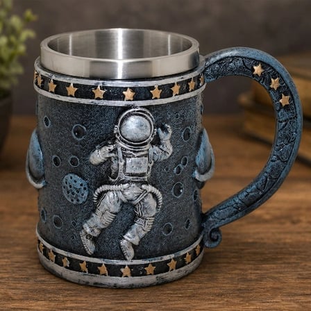 Toptan 3D Astronot Tasarımlı Kupa Bardak