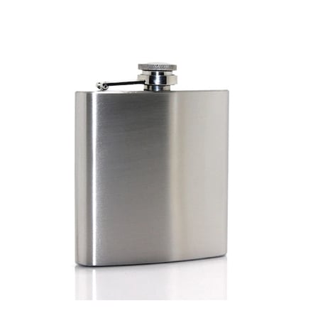 Paslanmaz Çelik 6 Oz Tekli Matara