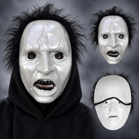 Siyah Saçlı Michael Myers Plastik Karakter Maskesi