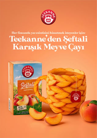 Teekanne Şeftali Karışık Meyve Çayı x 9 Adet