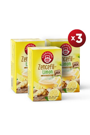 Teekanne Zencefil - Limon Karışık Meyve Çayı x 3 ADET