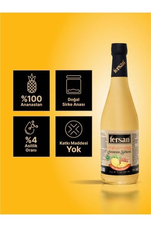 Ananas Sirkesi 500cc Cam 1 Adet