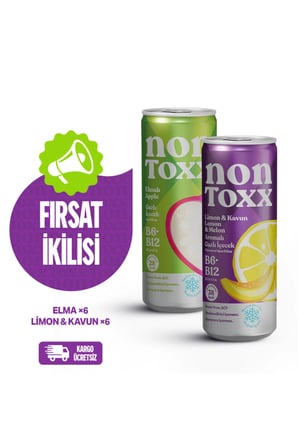 Nontoxx Fırsat 2'lisi (6 Adet Elma, 6 Adet Limon)
