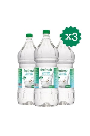 Beyaz Sirke 2 Lt Pet Karbonatlı x 3 Adet