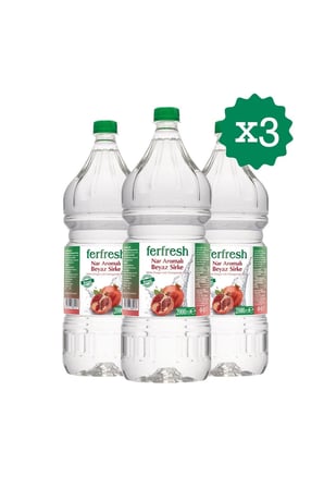 Beyaz Sirke 2 Lt Pet Nar Aromalı x 3 Adet