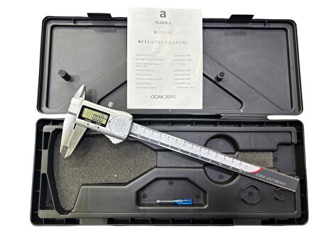 SU GEÇİRMEZ 200MM DİJİTAL KUMPAS IP67