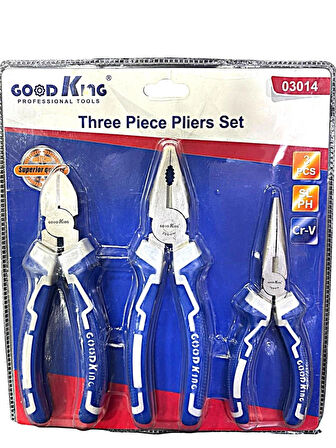 Good King Profesyonel Pense Seti  3 Parça