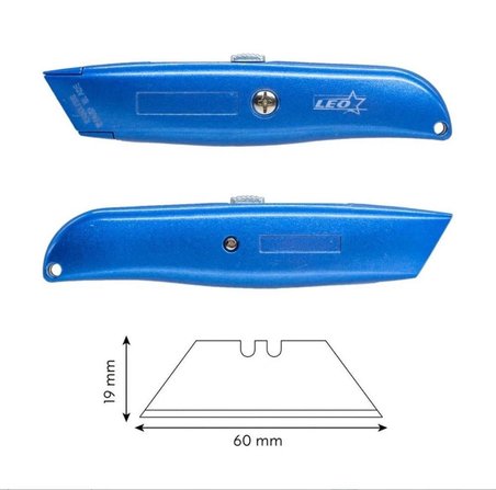 Leo SX-75-1 Metal Gövde Maket Bıçağı