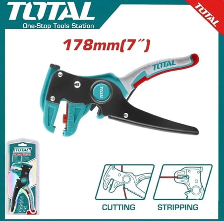 Total Profesyonel Kablo Sıyırma Pensesi 0.5-6 Mm