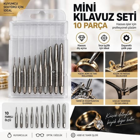 MİNİ KILAVUZ SETİ – 10 PARÇA