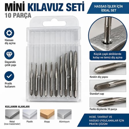 MİNİ KILAVUZ SETİ – 10 PARÇA