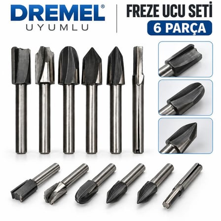 Mini Freze Ucu Seti 6 Parça