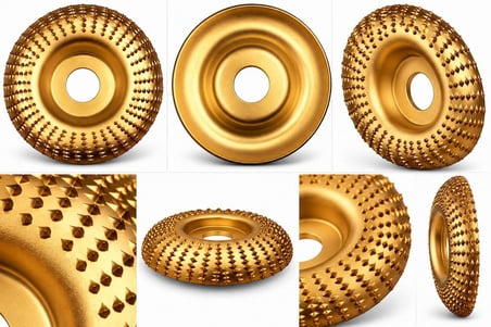 100MM OVAL AHŞAP OYMA VE ŞEKİLLENDİRME RASP DİSKİ A MODEL