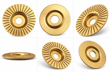 100MM DÜZ AHŞAP OYMA VE ŞEKİLLENDİRME RASP DİSKİ B MODEL