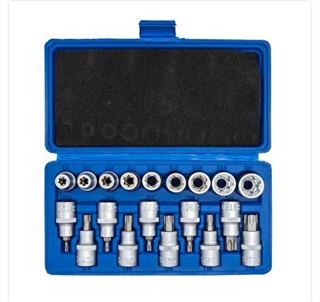 1/2 Lokmalı Tork Takımı Seti 19 Parça