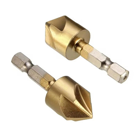 6 Parça Havşa Matkap Ucu Seti 6mm-19mm 90 Derece