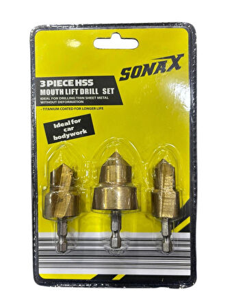 Pvc Pprc Boru Tamir Delme Genişletme Onarımı İçin 3lü Havşa Seti