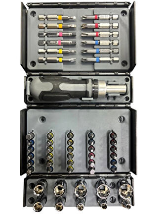 Nt Tools 1/4 S2 Bits ve Cr-V Lokma Seti 53 Parça