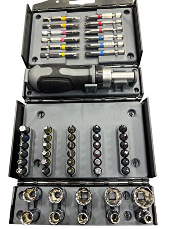 Nt Tools 1/4 S2 Bits ve Cr-V Lokma Seti 53 Parça