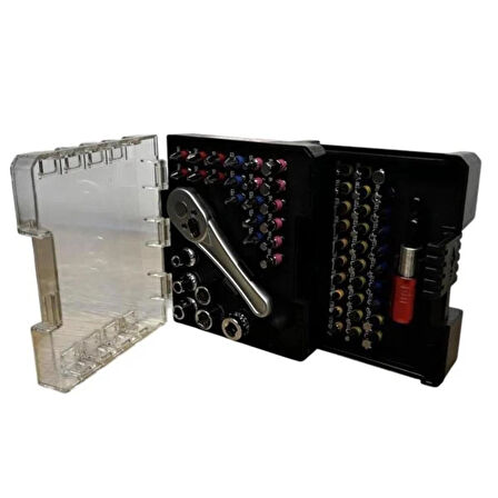 Nt Tools 1/4 S2 Bits ve Cr-V Lokma Seti 58 Parça