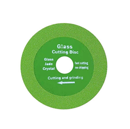 Cam Seramik Şişe Kesme Taşlama Elmas Diski 100 Mm
