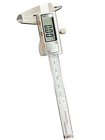 100 MM METAL GÖVDE DİJİTAL KUMPAS