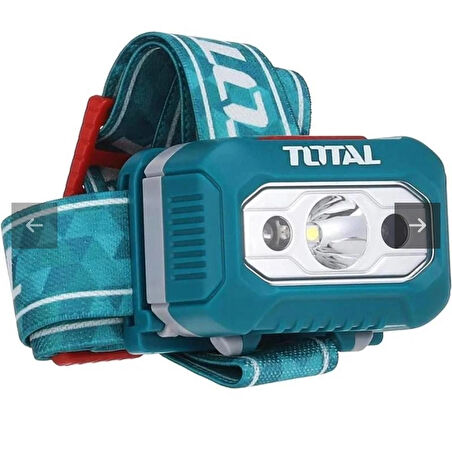 Total Hareket Sensörlü IPX4 Led Kafa Lambası Çalışma Işığı