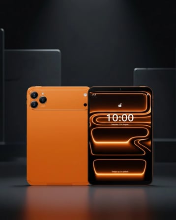 Epilons Tablet 10.1 İnç Android Turuncu Siyah