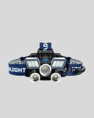 Outdoor Ve Gece Balıkçılığı İçin Led Kafa Lambası – Usb Şarjlı, 60° Ayarlanabilir Far