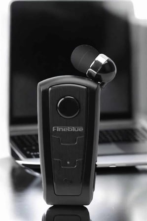 Tüm Telefonlara Uyumlu Mikrofonlu Titreşimli Makaralı Bluetooth Kulakiçi Kulaklık