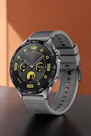 Epilons Akıllı Saat Siyah GPS Sesli Görüşme Amoled Ekran
