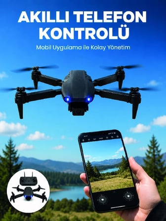 99 Pro Akıllı Kamera Drone Katlanabilir Gövde 4k Hd Kamera Ve App Kontrolü