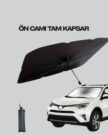 Katlanabilir Araba Güneşliği – Uv Ve Isı Koruması, Kolay Kurulum Gerektirmez